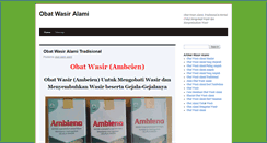 Desktop Screenshot of obatwasiralami.com